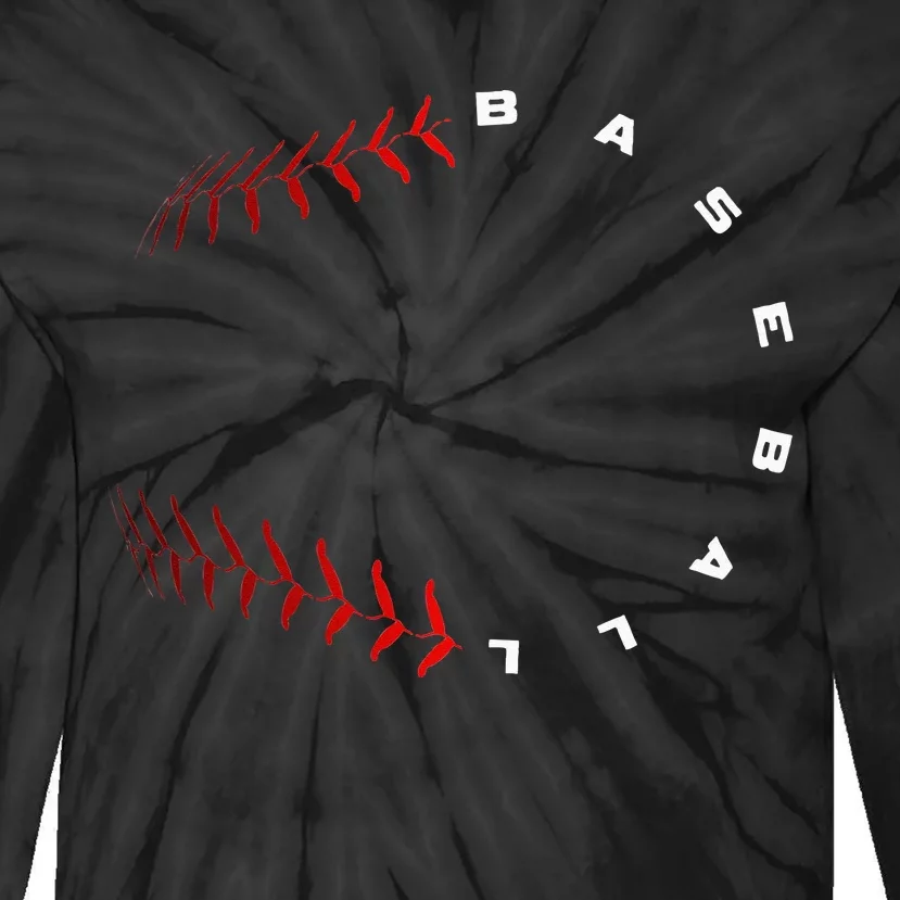 Baseball Apparel Baseball Tie-Dye Long Sleeve Shirt