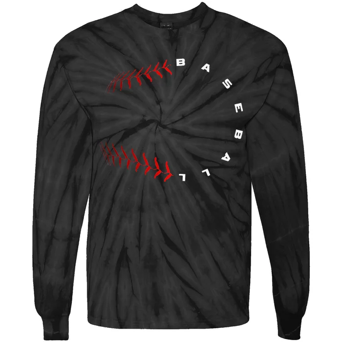 Baseball Apparel Baseball Tie-Dye Long Sleeve Shirt