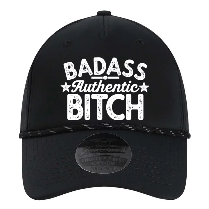 Badass Authentic Bitch Confident Boss Bitch Saying Gift Performance The Dyno Cap