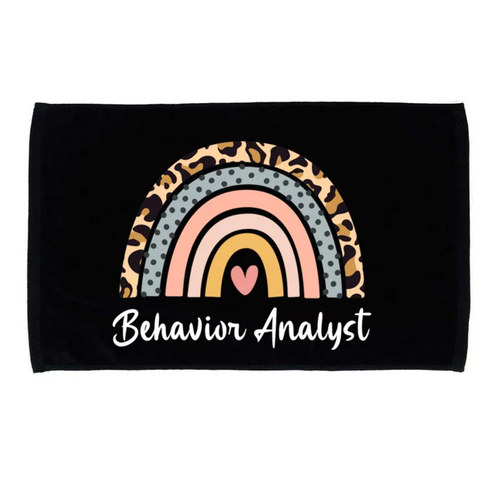 Behavior Analyst Behavior Analysis Diagnosing Behaviorism Great Gift Microfiber Hand Towel