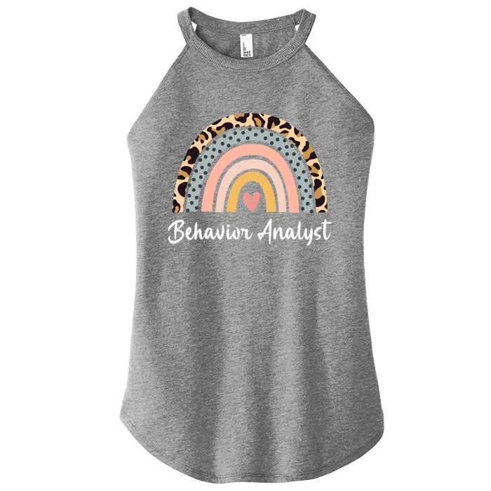 Behavior Analyst Behavior Analysis Diagnosing Behaviorism Great Gift Women’s Perfect Tri Rocker Tank