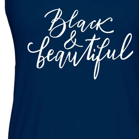 Black And Beautiful Gift Ladies Essential Flowy Tank