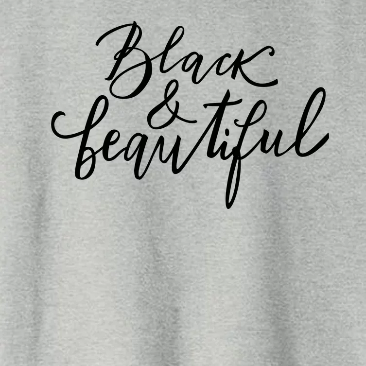 Black And Beautiful Gift Women's Crop Top Tee