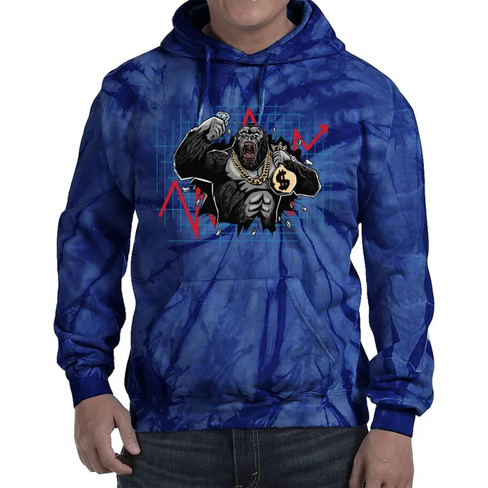 Bitcoin Ape Tie Dye Hoodie