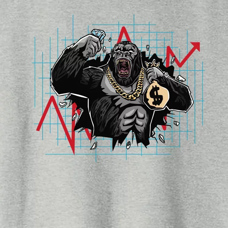 Bitcoin Ape Women's Crop Top Tee