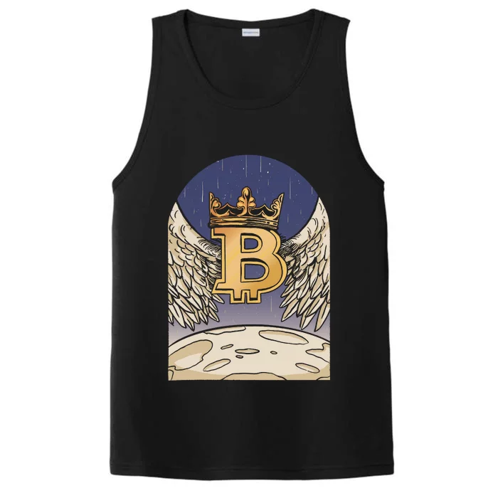 Bitcoin Angel Performance Tank