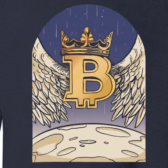 Bitcoin Angel Toddler Sweatshirt