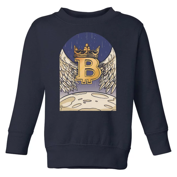 Bitcoin Angel Toddler Sweatshirt