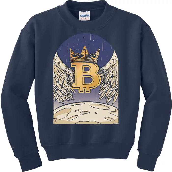 Bitcoin Angel Kids Sweatshirt