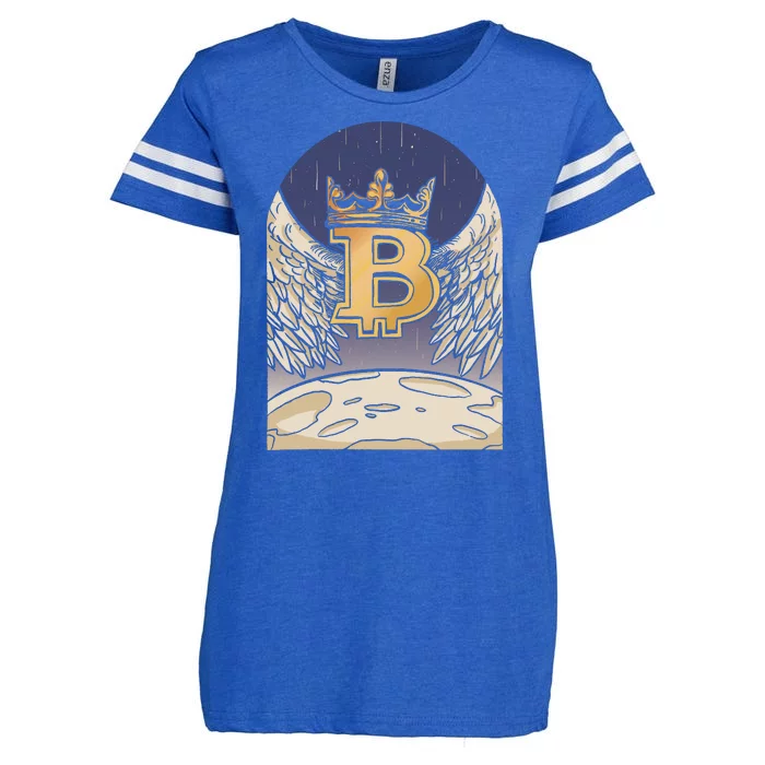 Bitcoin Angel Enza Ladies Jersey Football T-Shirt