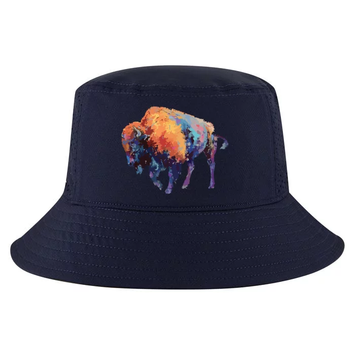 Buffalo American Bison Western Gift Cool Comfort Performance Bucket Hat