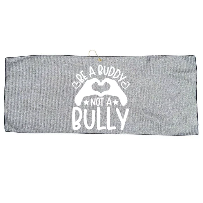 Be A Buddy Not A Bully Unity Day Orange Anti Bullying Large Microfiber Waffle Golf Towel