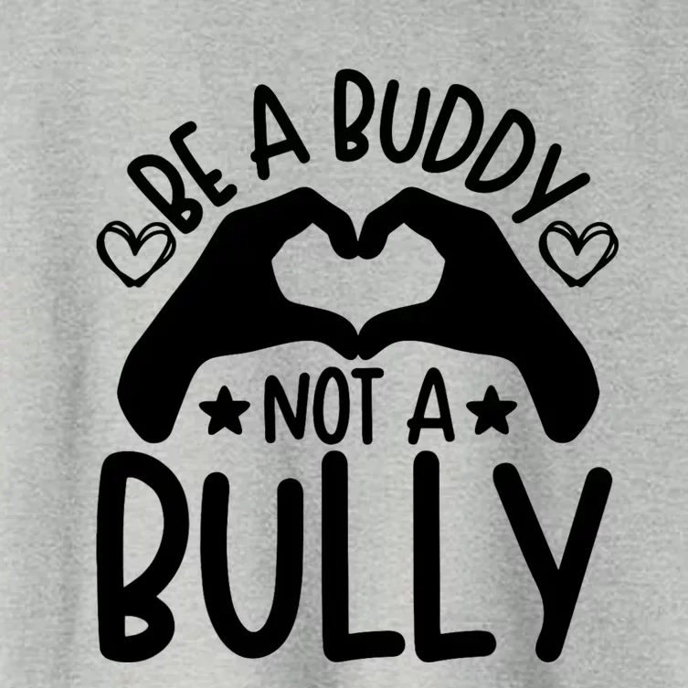 Be A Buddy Not A Bully Unity Day Orange Anti Bullying Women's Crop Top Tee