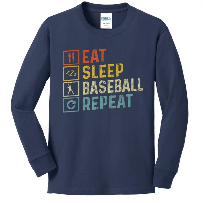 Baseball Apparel Baseball Kids Long Sleeve Shirt