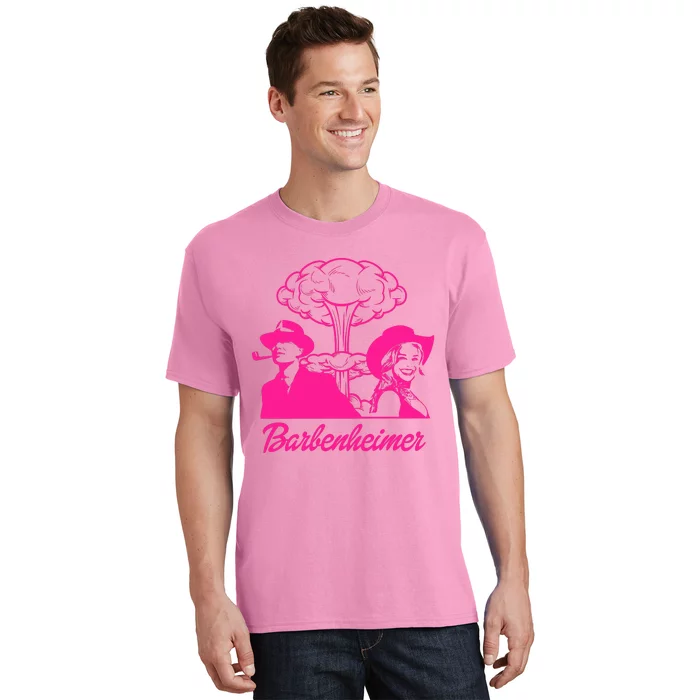 Barbieheimer Active Bar Bie Oppenheimer Funny Movie Bar Bie T-Shirt