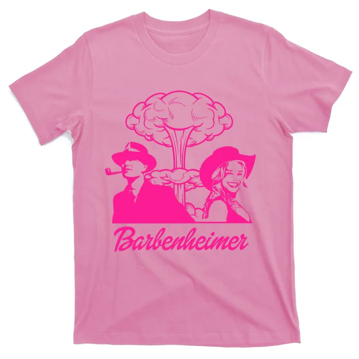 Barbieheimer Active Bar Bie Oppenheimer Funny Movie Bar Bie T-Shirt