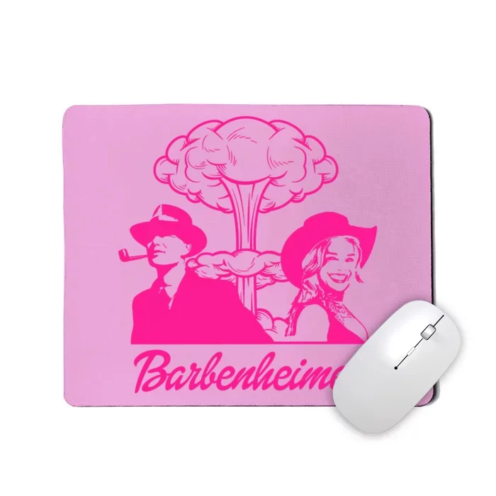 Barbieheimer Active Bar Bie Oppenheimer Funny Movie Bar Bie Mousepad