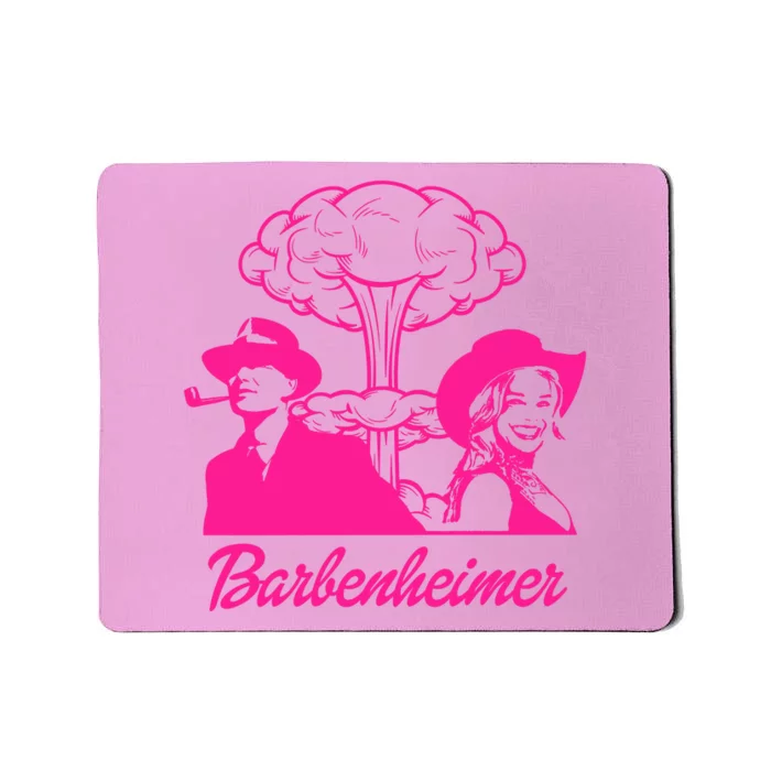 Barbieheimer Active Bar Bie Oppenheimer Funny Movie Bar Bie Mousepad