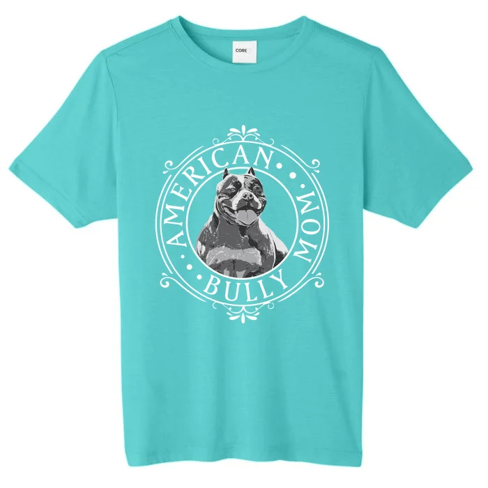 Best American Bully Mom Ever Vintage Great Gift ChromaSoft Performance T-Shirt