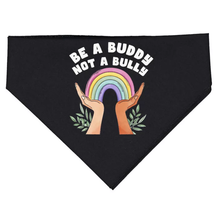 Be A Buddy Not A Bully Anti Bullying USA-Made Doggie Bandana