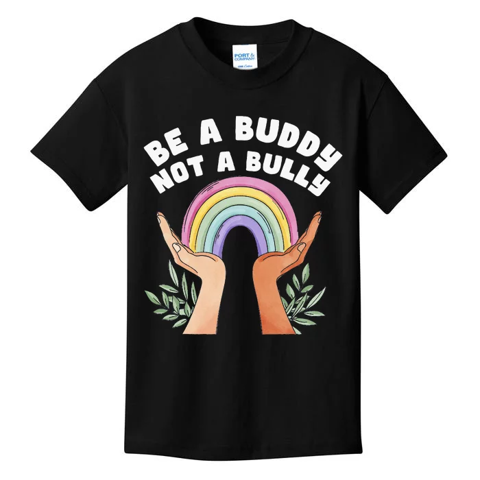 Be A Buddy Not A Bully Anti Bullying Kids T-Shirt