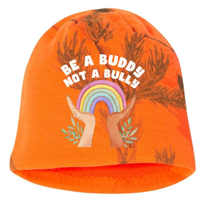 Be A Buddy Not A Bully Anti Bullying Kati - Camo Knit Beanie