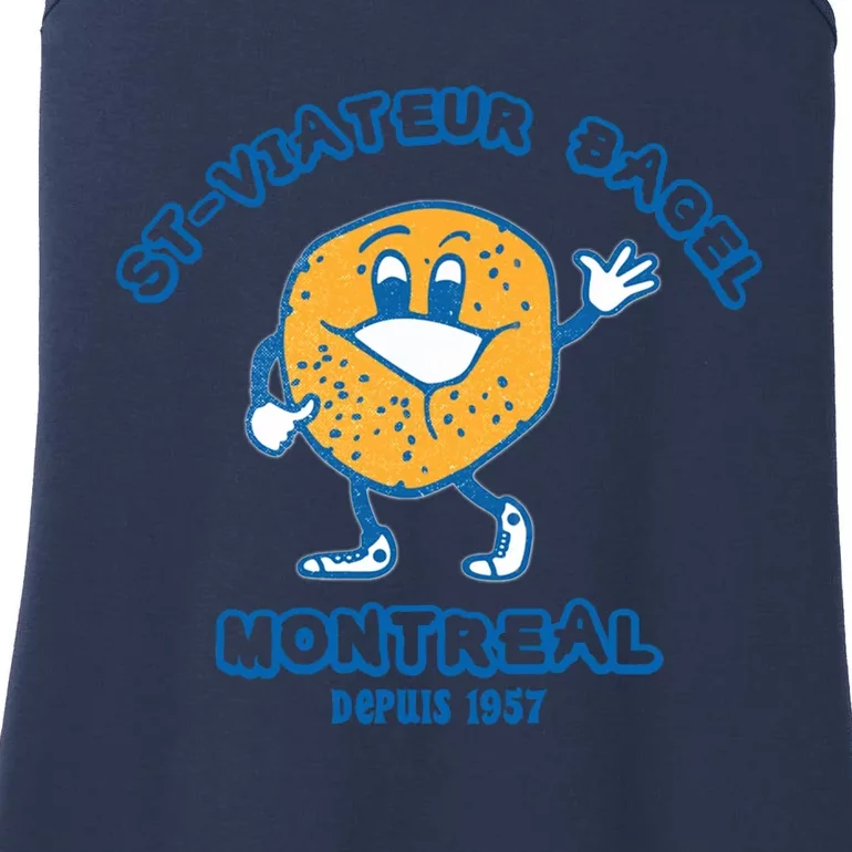 Bagels Are Booming Stviateur Bagel Montreal Depuis 1957 Gifts Ladies Essential Tank