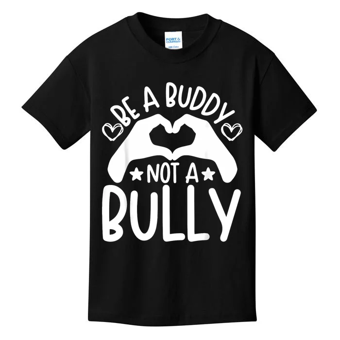 Be A Buddy Not A Bully Unity Day Orange Anti Bullying Kids T-Shirt