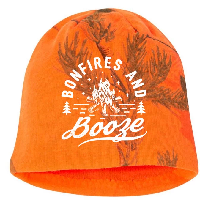 Bonfires And Booze Trendy Casual Cool Gift Kati - Camo Knit Beanie