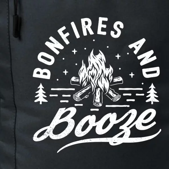 Bonfires And Booze Trendy Casual Cool Gift Daily Commute Backpack