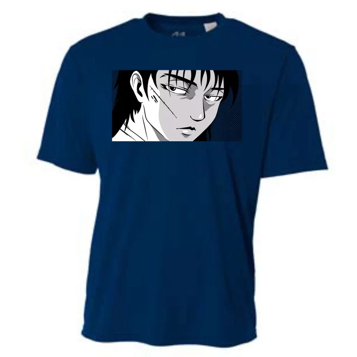 Badass Anime Boy Cooling Performance Crew T-Shirt