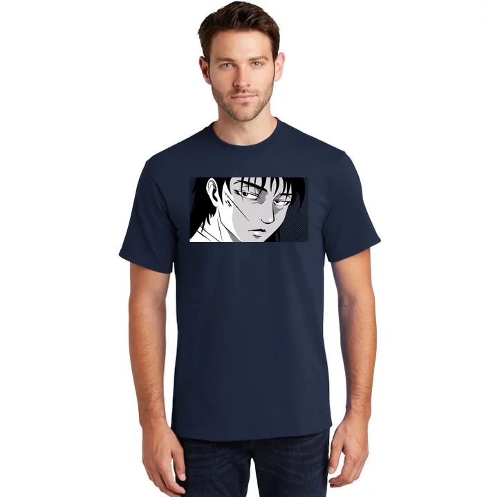 Badass Anime Boy Tall T-Shirt