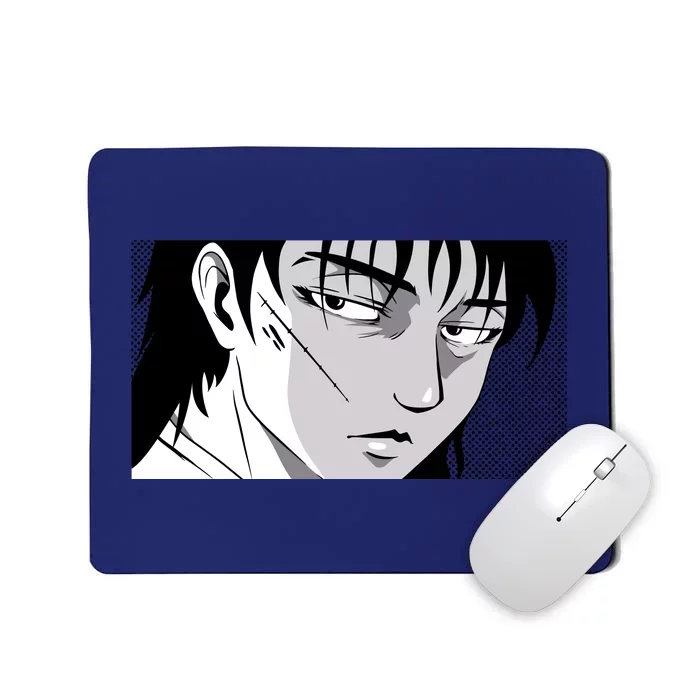 Badass Anime Boy Mousepad