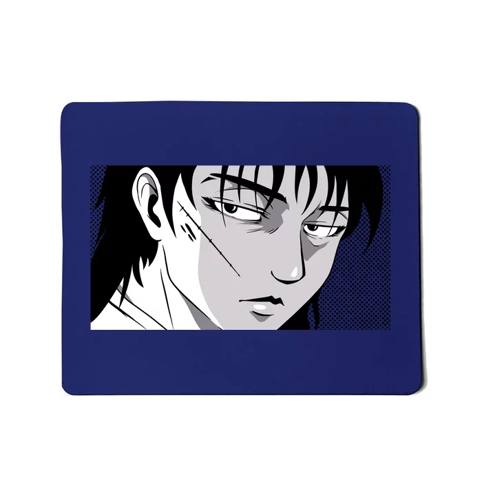 Badass Anime Boy Mousepad