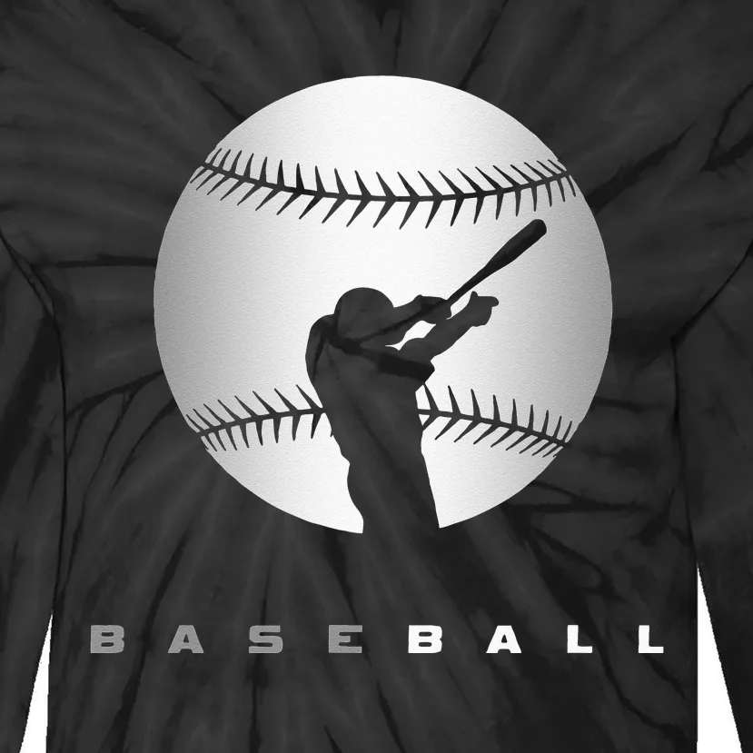 Baseball Apparel Baseball Tie-Dye Long Sleeve Shirt