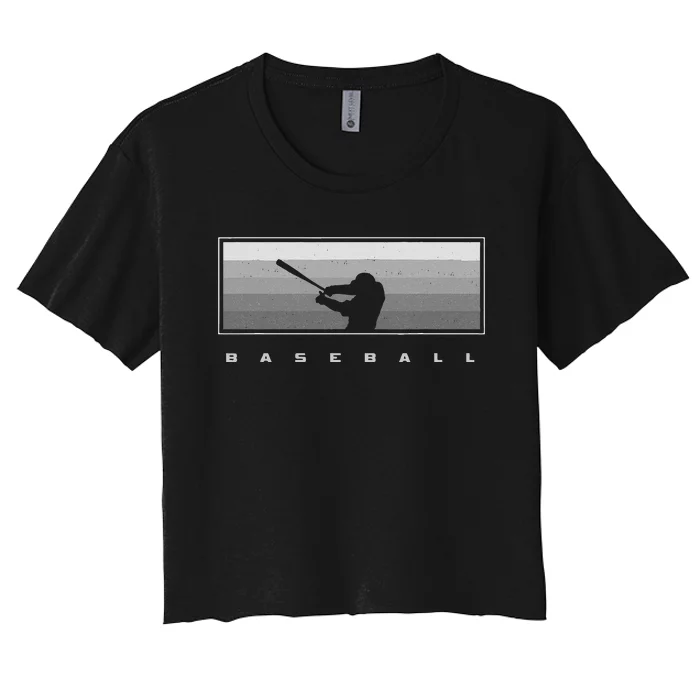 Baseball Apparel Baseball Women's Crop Top Tee