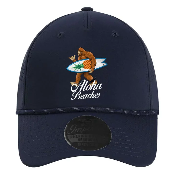 Bigfoot Aloha Beaches Hawaiian Pineapple SurfVacation Performance The Dyno Cap