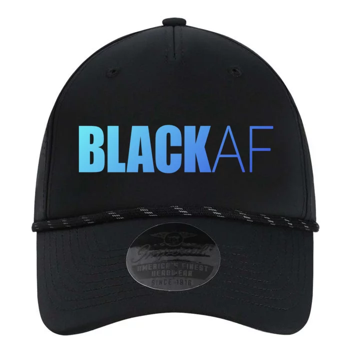 Black Af Blackaf African American Pride History Month Funny Gift Performance The Dyno Cap