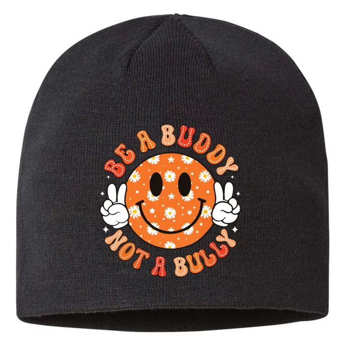 Be A Buddy Not A Bully Unity Day Orange Anti Bullying 8 1/2in Sustainable Knit Beanie