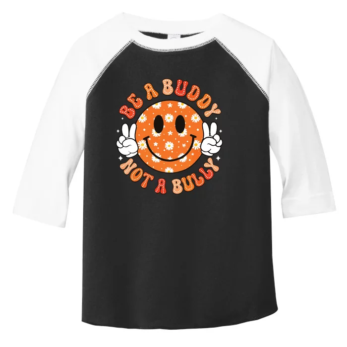 Be A Buddy Not A Bully Unity Day Orange Anti Bullying Toddler Fine Jersey T-Shirt