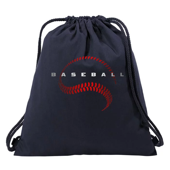 Baseball Apparel Baseball Drawstring Bag