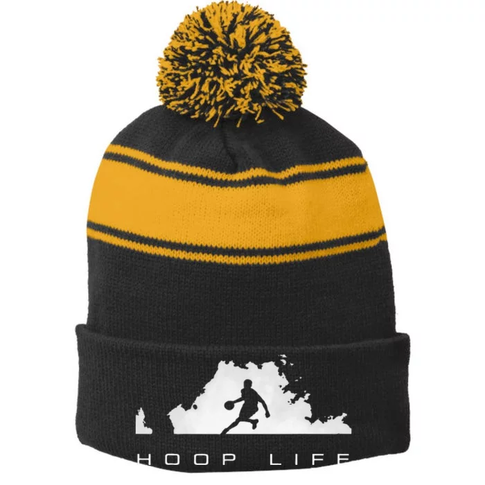 Basketball Apparel Basketball Stripe Pom Pom Beanie