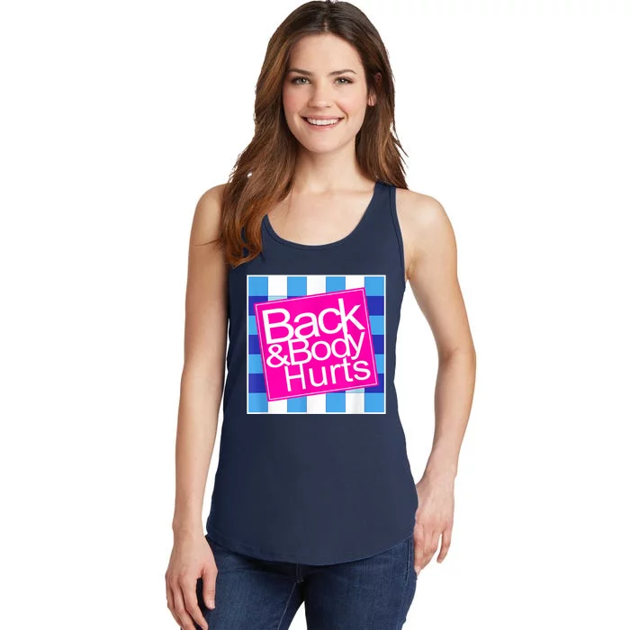 Back And Body Hurts Ladies Essential Tank