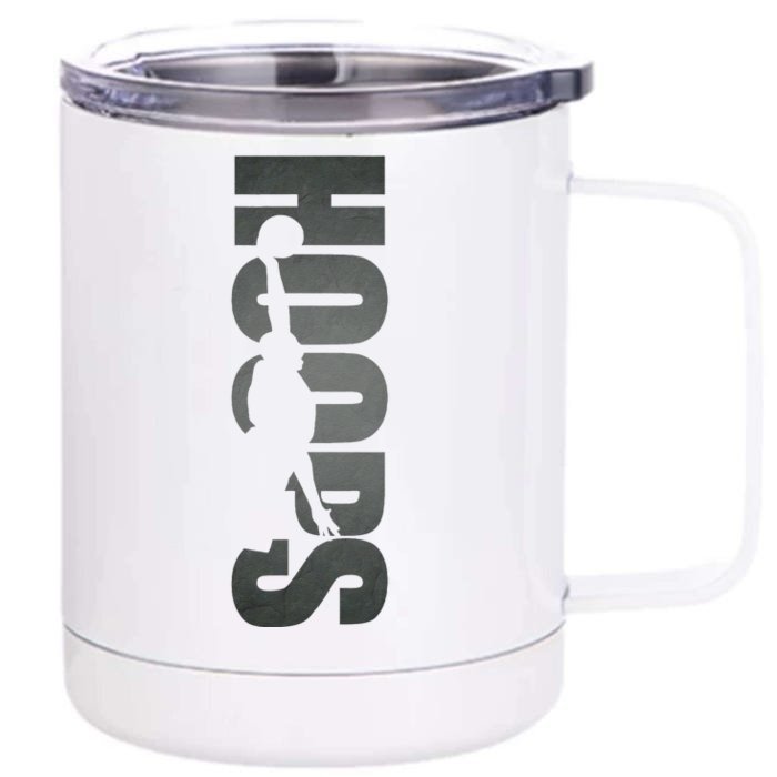 Basketball Apparel Basketball Front & Back 12oz Stainless Steel Tumbler Cup