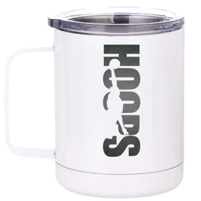 Basketball Apparel Basketball Front & Back 12oz Stainless Steel Tumbler Cup