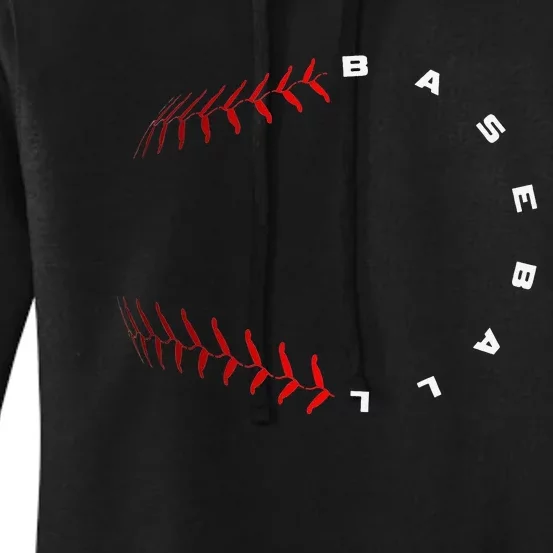 Baseball Apparel Baseball Women's Pullover Hoodie