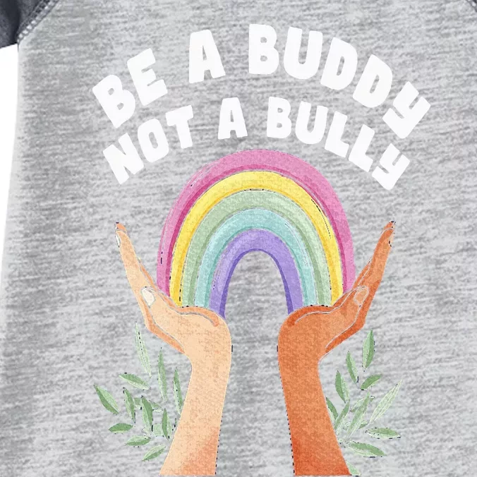 Be A Buddy Not A Bully Anti Bullying Infant Baby Jersey Bodysuit