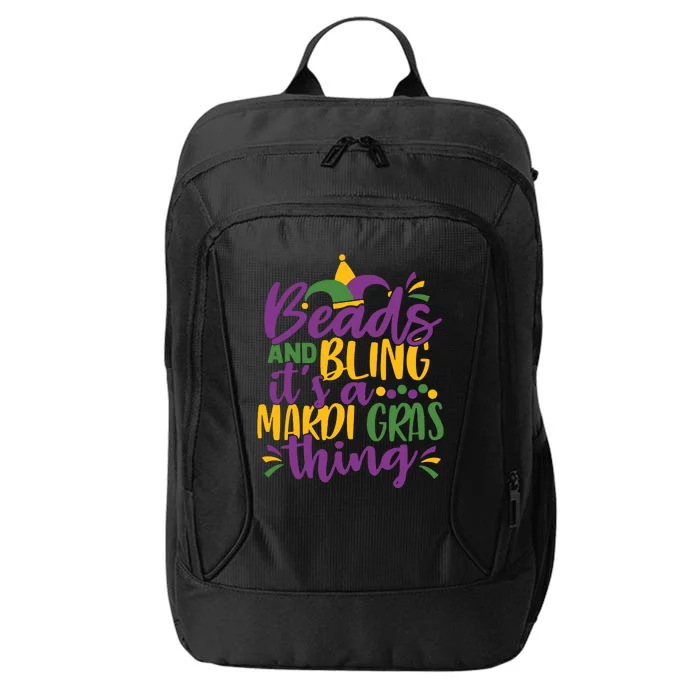 Beads And Blings It's A Mardi Gras Thing New Orleans City Backpack