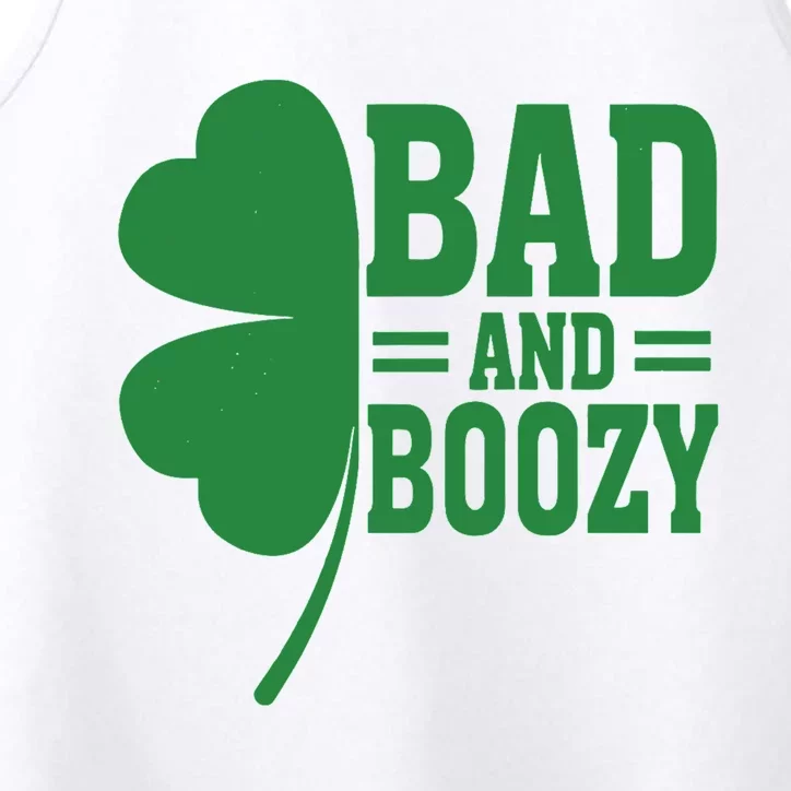 Bad And Boozy Shamrock Performance Tank