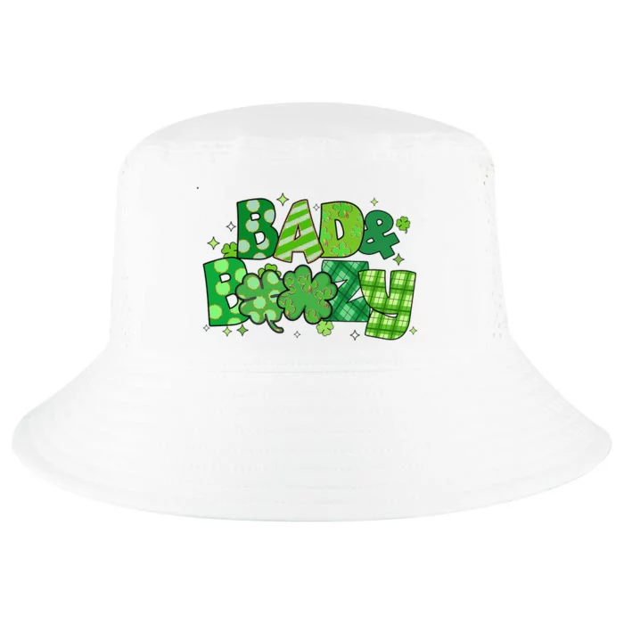 Bad And Boozy Patricks Day Lucky Shamrock Irish Cool Comfort Performance Bucket Hat